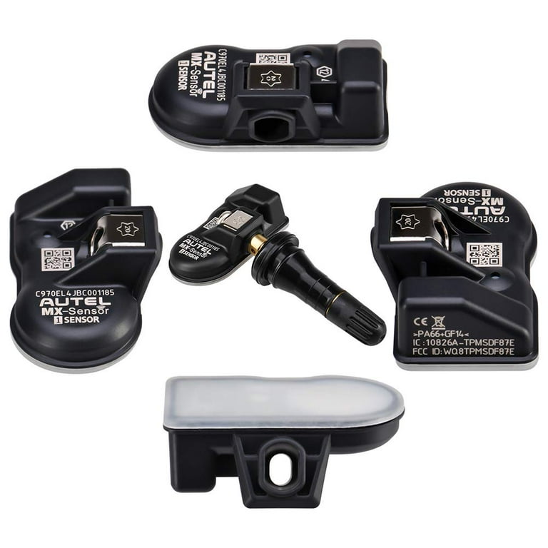 Clamp-in 100% Cloneable TPMS Programmable Sensors Tire Pressure Monitoring System Rubber Valves 315MHz + 433MHz Autel MX-Sensor 2 in 1 Clamp-in 100% Cloneable TPMS Programmable Sensors Tire Pressure Monitoring System Rubber Valves 315MHz + 433MHz Autel MX-Sensor 2 in 1